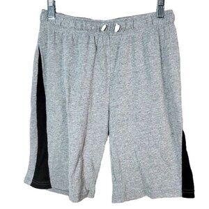 2/$15 Children's Place Athletic Shorts Gray XL Stripe Pockets Drawstring Pull On